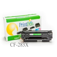 PRINTPEN HPP-CF283X HP CF283X & CANON CRG737 2400 Sayfa BLACK MUADIL Lazer Ya...