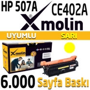 XMOLİN XMO-HP-CE402A CE402A 6000 Sayfa YELLOW MUADIL Lazer Yazıcılar / Faks M...