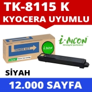 I-AICON C-TK8115K KYOCERA TK-8115 12000 Sayfa BLACK MUADIL Lazer Yazıcılar / ...