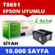 I-AICON C-EPSON-T8651 EPSON C13T865140 10000 BLACK MUADIL Toner Kartuşu