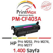PRINTMAX PM-CF403A PM-CF403A 1400 Sayfa MAGENTA MUADIL Lazer Yazıcılar / Faks...