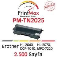 PRINTMAX PM-TN2025 PM-TN2025 2500 Sayfa SİYAH-BEYAZ MUADIL Lazer Yazıcılar / ...