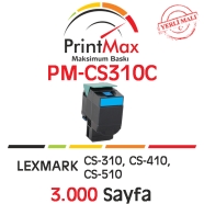 PRINTMAX PM-CS310C PM-CS310C 3000 Sayfa CYAN MUADIL Lazer Yazıcılar / Faks Ma...