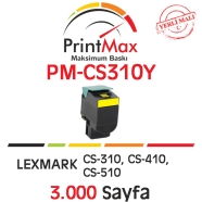 PRINTMAX PM-CS310Y PM-CS310Y 3000 Sayfa YELLOW MUADIL Lazer Yazıcılar / Faks ...