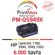 PRINTMAX PM-Q5949X PM-Q5949X 6000 Sayfa BLACK MUADIL Lazer Yazıcılar / Faks M...