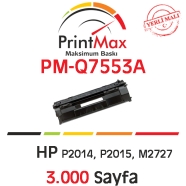 PRINTMAX PM-Q7553A PM-Q7553A 3000 Sayfa BLACK MUADIL Lazer Yazıcılar / Faks M...