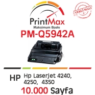 PRINTMAX PM-Q5942A PM-Q5942A 10000 Sayfa BLACK MUADIL Lazer Yazıcılar / Faks ...