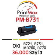 PRINTMAX PM-B731 PM-B731 36000 Sayfa SİYAH MUAD...