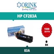 ORINK LHCF283A HP CF283A 1500 Sayfa SİYAH-BEYAZ MUADIL Lazer Yazıcılar / Faks...