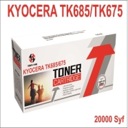 TONER TANK T-TK685/TK675  T-TK685/TK675 20000 Sayfa SİYAH-BEYAZ MUADIL Lazer ...