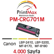PRINTMAX PM-CRG701M PM-CRG701M 4000 Sayfa MAGENTA MUADIL Lazer Yazıcılar / Fa...