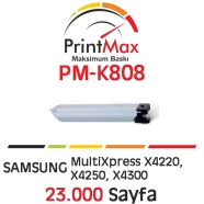 PRINTMAX PM-K808 PM-K808 23000 Sayfa BLACK MUAD...