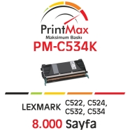 PRINTMAX PM-C534K PM-C534K 8000 Sayfa BLACK MUA...