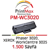 PRINTMAX PM-WC3020 PM-WC3020 1500 Sayfa SİYAH-BEYAZ MUADIL Lazer Yazıcılar / ...