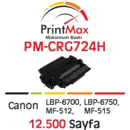 PRINTMAX PM-CRG724H PM-CRG724H 12500 Sayfa BLAC...