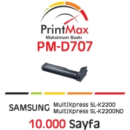 PRINTMAX PM-D707 PM-D707 10000 Sayfa BLACK MUADIL Lazer Yazıcılar / Faks Maki...