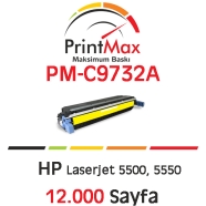 PRINTMAX PM-C9732A PM-C9732A 12000 Sayfa YELLOW MUADIL Lazer Yazıcılar / Faks...
