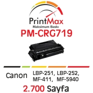 PRINTMAX PM-CRG719 PM-CRG719 2700 Sayfa BLACK M...