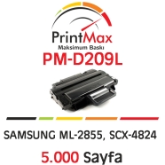 PRINTMAX PM-D209L PM-D209L 5000 Sayfa SİYAH-BEY...