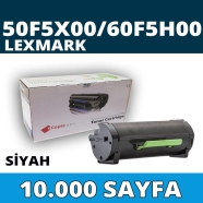 KOPYA COPIA YM-MS/MX10K LEXMARK 50F5X00/60F5H00 10000 Sayfa BLACK MUADIL Laze...