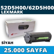 KOPYA COPIA YM-MS/MX25K LEXMARK 52D5H00/62D5H00 25000 Sayfa BLACK MUADIL Laze...