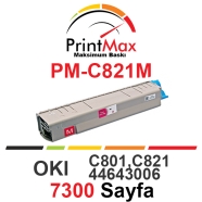 PRINTMAX PM-C821M PM-C821M 7300 Sayfa MAGENTA MUADIL Lazer Yazıcılar / Faks M...