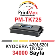 PRINTMAX PM-TK725 PM-TK725 34000 Sayfa BLACK MUADIL Lazer Yazıcılar / Faks Ma...