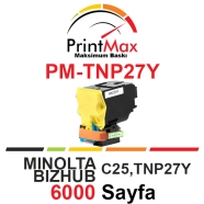 PRINTMAX PM-TNP27Y PM-TNP27Y 6000 Sayfa YELLOW MUADIL Lazer Yazıcılar / Faks ...