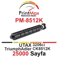 PRINTMAX PM-8512K PM-8512K 25000 Sayfa BLACK MU...