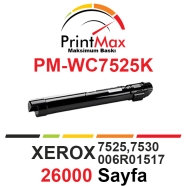 PRINTMAX PM-WC7525K PM-WC7525K 26000 Sayfa BLACK MUADIL Lazer Yazıcılar / Fak...