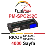 PRINTMAX PM-SPC252C PM-SPC252C 4000 Sayfa CYAN MUADIL Lazer Yazıcılar / Faks ...