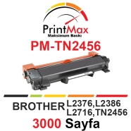 PRINTMAX PM-TN2456 PM-TN2456 3000 Sayfa BLACK MUADIL Lazer Yazıcılar / Faks M...
