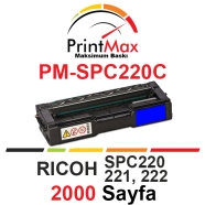 PRINTMAX PM-SPC220C PM-SPC220C 2000 Sayfa CYAN ...