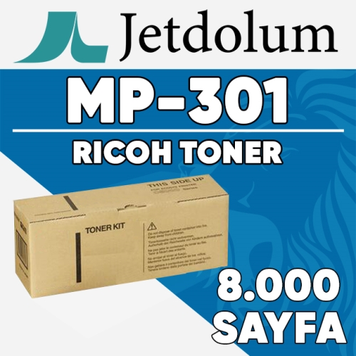 JETDOLUM JET-MP301 RICOH MP-301SP/MP-301SPF 8000 Sayfa SİYAH MUADIL ...