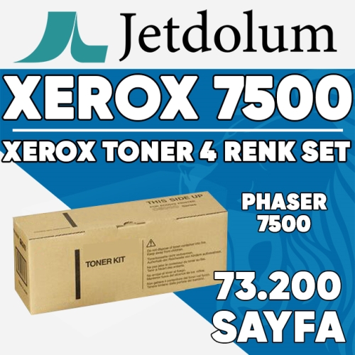 JETDOLUM JET-P7500-TAKIM XEROX PHASER 7500 KCMY 73200 Sayfa 4 RENK ...